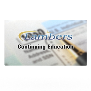 Lambers 15 hour IRS CE Bundle